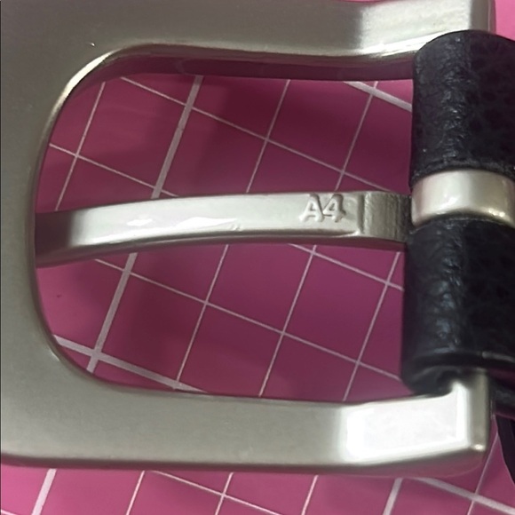 Black Belt with Metal Hardware - Picture 4 of 11
